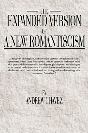 expanded version of a new romanticism