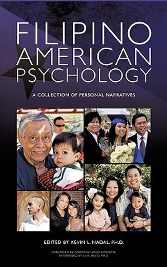 filipino american psychology,a collection of personal narratives (en Inglés)