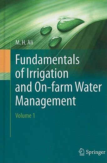 fundamentals of irrigation and on-farm water management