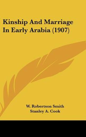 kinship and marriage in early arabia
