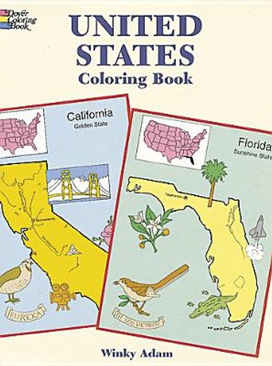 united states coloring book (en Inglés)