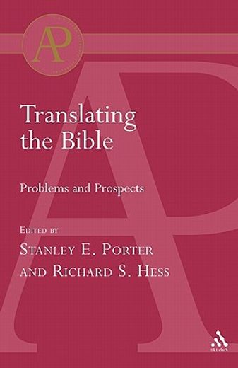 translating the bible,problems and prospects