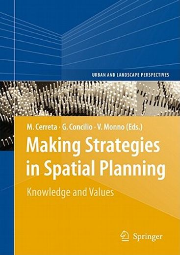 strategic spatial planning,knowledges and values