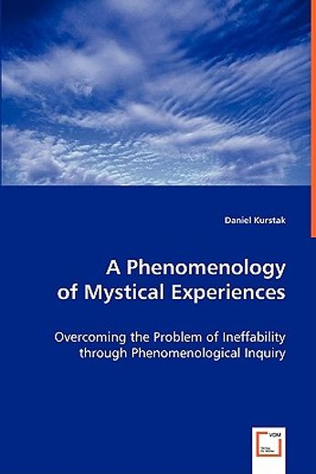 phenomenology of mystical experiences