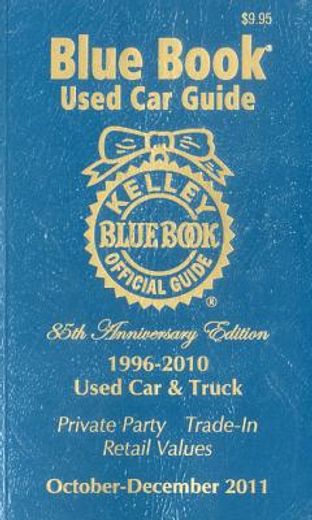 kelley blue book used car guide, 1996-2010 models