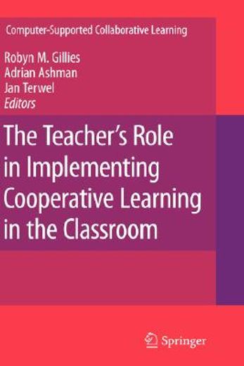 the teacher´s role in implementing cooperative learning in the classroom