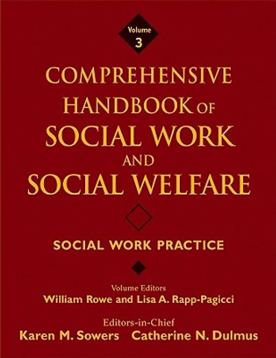 comprehensive handbook of social work and social welfare,social work practice