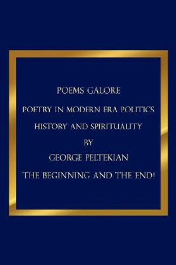 poems galore: poetry in modern era polit