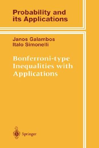 bonferroni-type inequalities with applications (en Inglés)