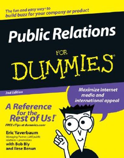 public relations for dummies (in English)