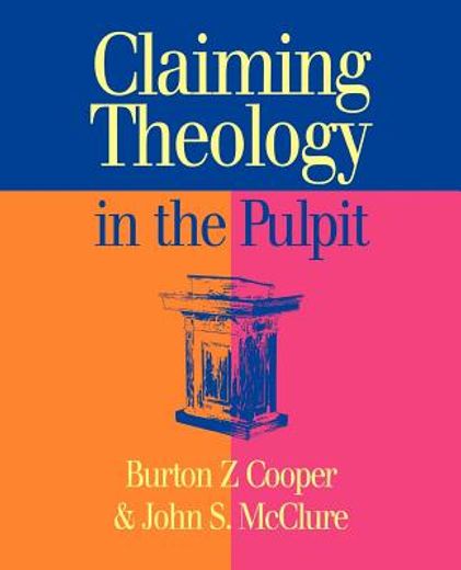 claiming theology in the pulpit (in English)