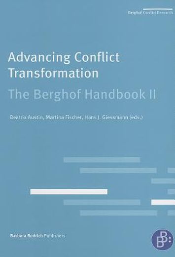 transforming ethnopolitical conflict,the berghof handbook