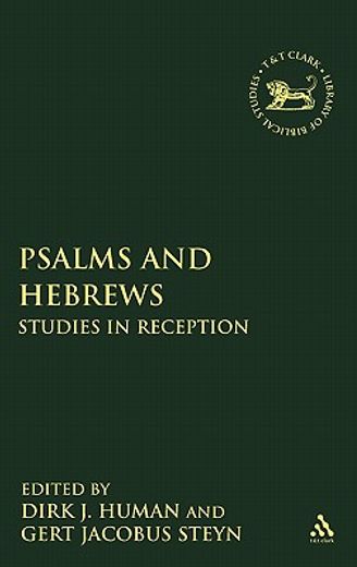 psalms and hebrews,studies in reception