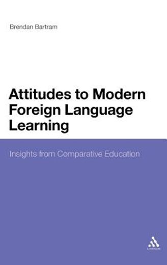 attitudes to modern foreign language learning,insights from comparative education