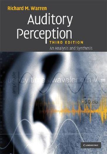 auditory perception,an analysis and synthesis
