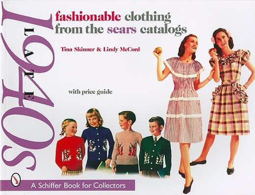 fashionable clothing from the sears catalogs,late 1940´s