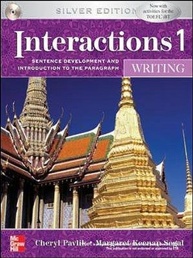 interactions 1 writing student book w/cd