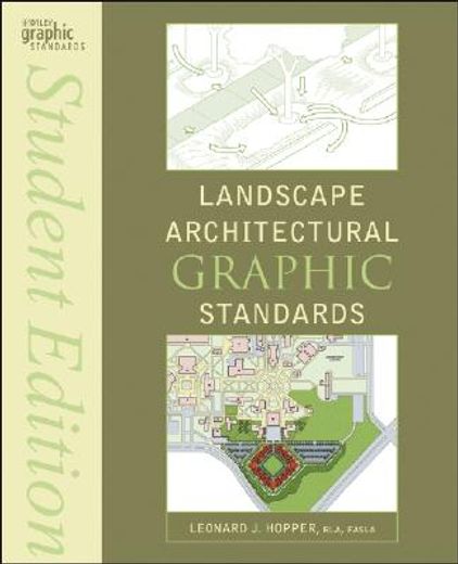 landscape architectural graphic standards (en Inglés)