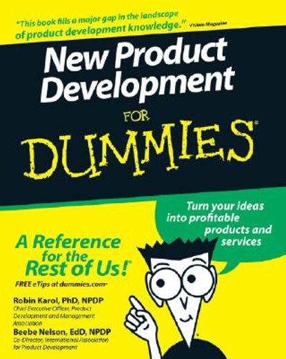 new product development for dummies (en Inglés)