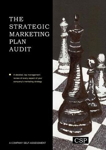 the strategic marketing plan audit