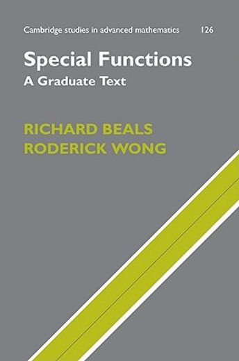 special functions,a graduate text