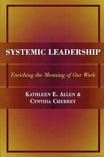 systemic leadership,enriching the meaning of our work
