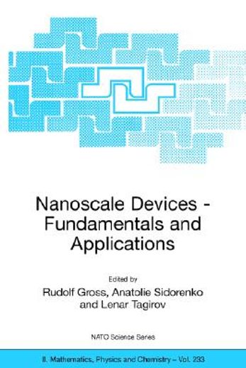 nanoscale devices - fundamentals and applications