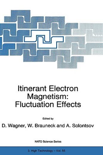 itinerant electron magnetism: fluctuation effects (en Inglés)