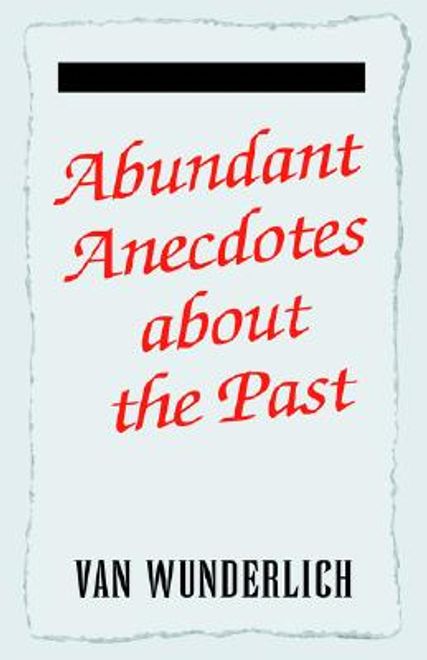 abundant anecdotes (en Inglés) portada abundant anecdotes (en Inglés)