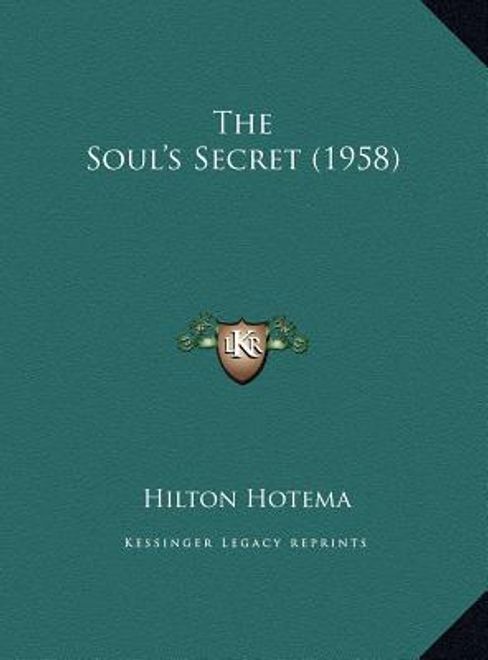 the soul's secret (1958) portada the soul's secret (1958)