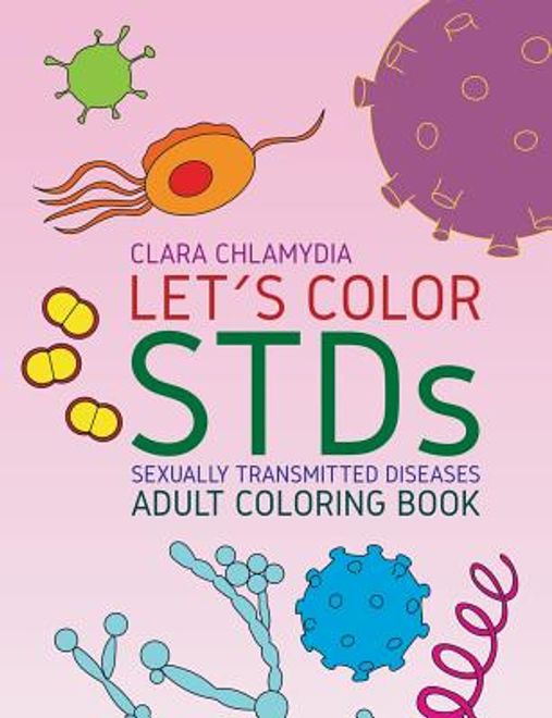 Let's color STDs - Adult Coloring Book portada Let's color STDs - Adult Coloring Book