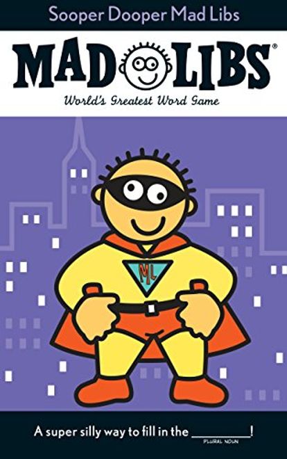 portada Sooper Dooper mad Libs (en Inglés)