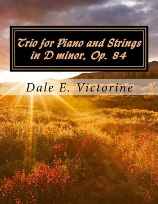 Trio for Piano and Strings in D minor, Op. 84 (en Inglés) portada Trio for Piano and Strings in D minor, Op. 84 (en Inglés)