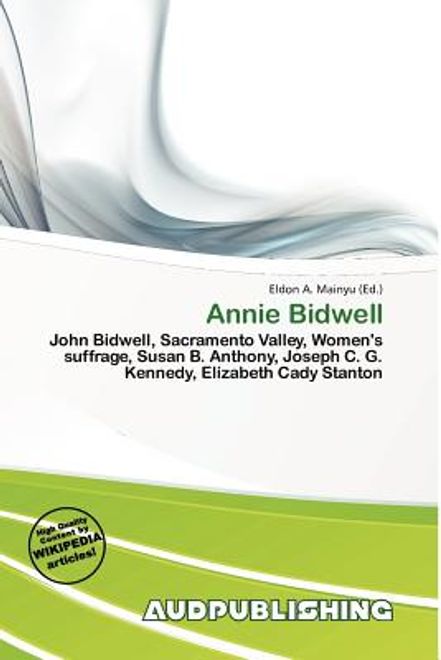 annie bidwell (en Inglés) portada annie bidwell (en Inglés)