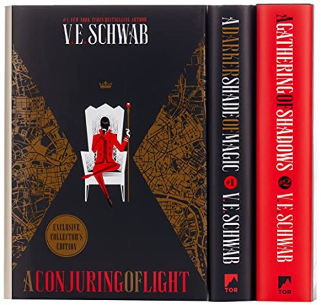 Shades of Magic Collector's Editions Boxed Set: A Darker Shade of Magic, a Gathering of Shadows, and a Conjuring of Light (en Inglés) portada Shades of Magic Collector's Editions Boxed Set: A Darker Shade of Magic, a Gathering of Shadows, and a Conjuring of Light (en Inglés)