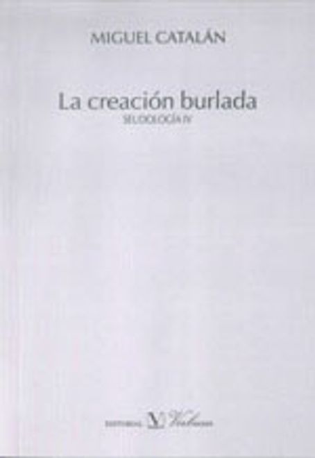 La creación burlada. PSEUDOLOGÍA IV (Verbum Menor) portada La creación burlada. PSEUDOLOGÍA IV (Verbum Menor)