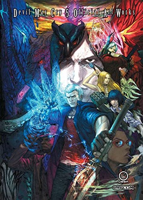 Devil may cry 5: Official Artworks portada Devil may cry 5: Official Artworks