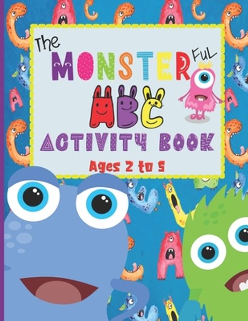 The Monsterful ABC Activity Book: For Ages 2 to 5- Trace and Color Letters A to Z & Numbers 1 to 10 (Monsters Tracing Sheets & Coloring Pages for Kids (en Inglés) portada The Monsterful ABC Activity Book: For Ages 2 to 5- Trace and Color Letters A to Z & Numbers 1 to 10 (Monsters Tracing Sheets & Coloring Pages for Kids (en Inglés)