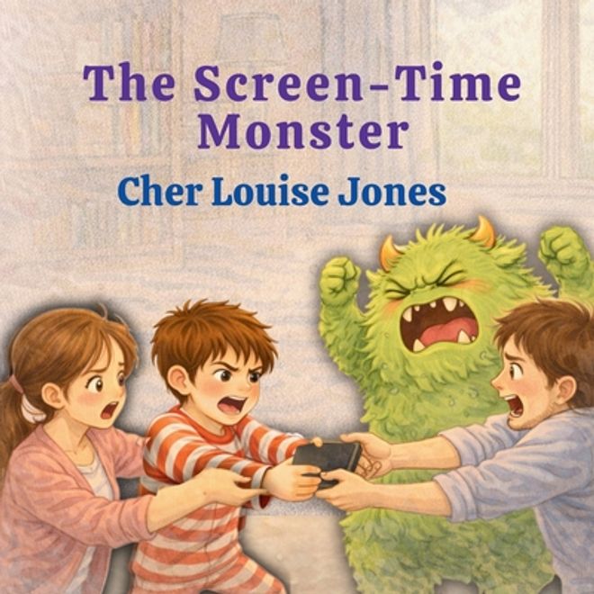 The Screen-Time Monster (en Inglés) portada The Screen-Time Monster (en Inglés)