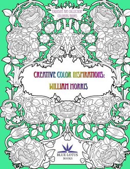 portada Creative Color Inspirations: William Morris (en Inglés)