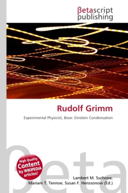 portada Rudolf Grimm (en Inglés)